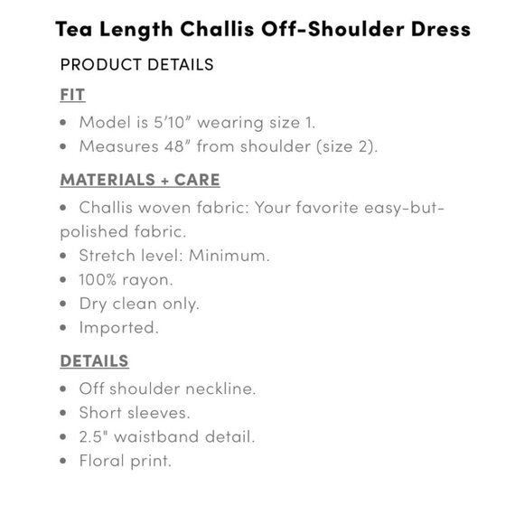 Torrid Size 4 Tea Length Challis Off-Shoulder Dress Blue-Green Florals - Picture 4 of 7